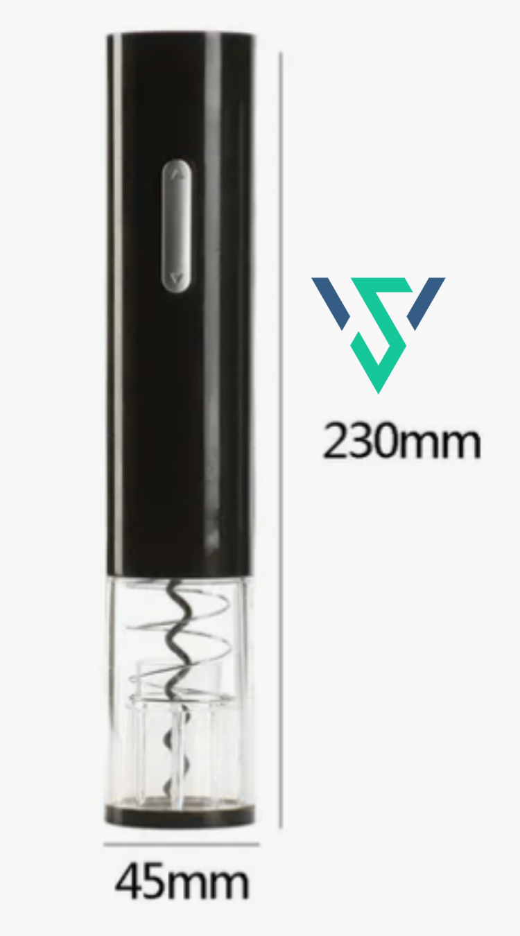 VinoLift™ Abridor De Vino Electrico Color Negro